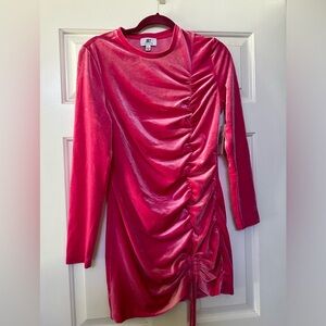 NWT Juicy pink velour dress size L
